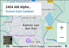 Google maps kaart alphen aan den rijn